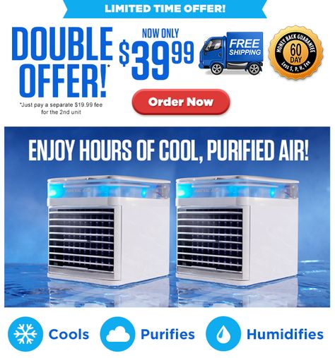 Arctic Air, Evaporative Air Cooler, Air Cooler, Personal Space, Clean Air, Fresh Air, Quick Easy, The Unit, Pure Products