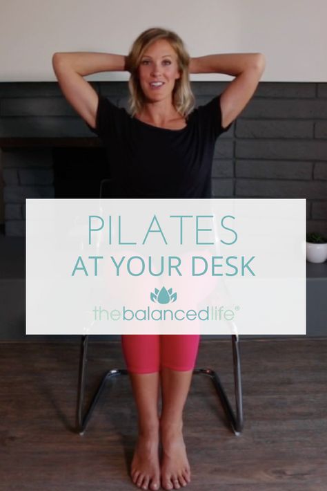 Pilates At Your Desk Pilates Workout Youtube, Pilates Chair, Pilates Quotes, Pilates Workout Routine, Pilates Routine, Pop Pilates, Pilates Reformer Exercises, Youtube Workout, Pilates Video