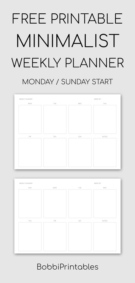 Free Printable Minimalist Weekly Planner #free #printable #weeklyplanner #minimalist #planner #printables #weekly Free Weekly Printable Planner, Weekly Planner Family, Work Planner Printable Free, Weekly Family Planner Printable Free, Minimalist Planner Printable, Weekly Planner Goodnotes Free, Weekly Planner Template Free Printable, Free Printable Weekly Planner Template, Goodnotes Weekly Planner