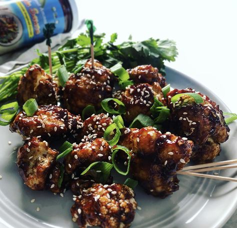 Air Fryer Sticky Asian Cauliflower Wings Best Air Fryer Cauliflower, Asian Cauliflower, Appetizers Vegetarian, Air Fryer Cauliflower, Cauliflower Wings, Best Air Fryer, Head Of Cauliflower, Best Air Fryers, Vegetarian Recipe