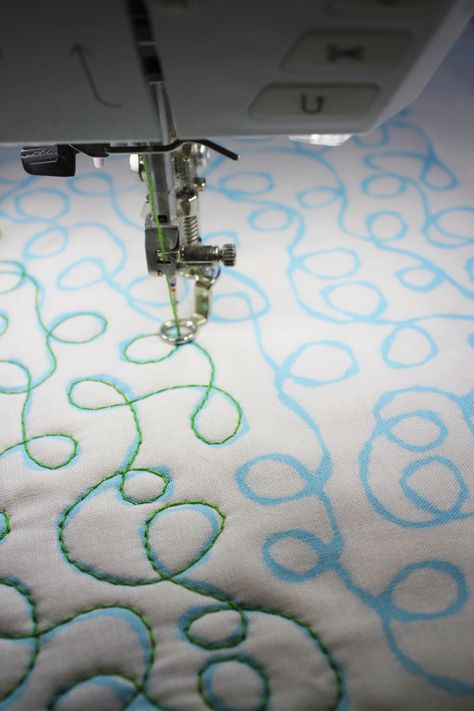 Long Arm Free Motion Quilting For Beginners, Free Motion Quilting All Over Design, Free Motion Quilting Doodles, Freestyle Quilting Patterns, Quilt Pantograph Free Pattern, Sewing Machine Practice, Free Motion Filler Designs, How To Free Motion Quilt, Free Arm Quilting