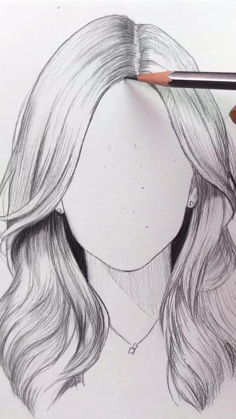 Chor Nikal Ke Bhaga, Drawing Tips And Tricks, Easy Hair Drawings, Sketches Of Girls Faces, Drawing Body Proportions, Portrait Drawing Tips, Netflix Film, Female Face Drawing, Girl Face Drawing