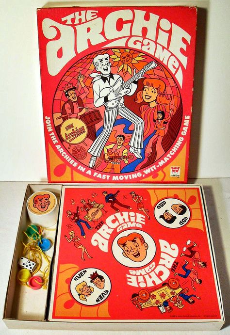 Bored Games, Old Board Games, 1960s Toys, Vintage Board Games, Classic Board Games, Archie Comics, Vintage Games, Vintage Collectibles, Childhood Toys