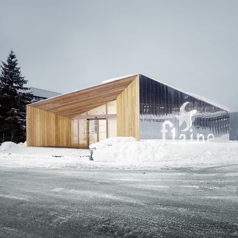 R-architecture adds mirror-clad visitor centre to Marcel Breuer's Flaine ski resort Alpine Architecture, Modernist Architects, Concrete Facade, Metal Siding, Resort Design, Architectural Photographers, Marcel Breuer, Ski Resorts, Building Structure