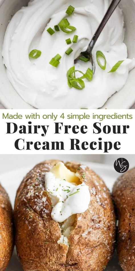 Dairy Free Sour Cream, Dairy Free Tacos, Gluten Free Dairy Free Dinner, Dairy Free Dressing, Dairy Free Keto Recipes, Nightshade Free Recipes, Dairy Free Dips, Dairy Free Sauces, Dairy Free Cooking