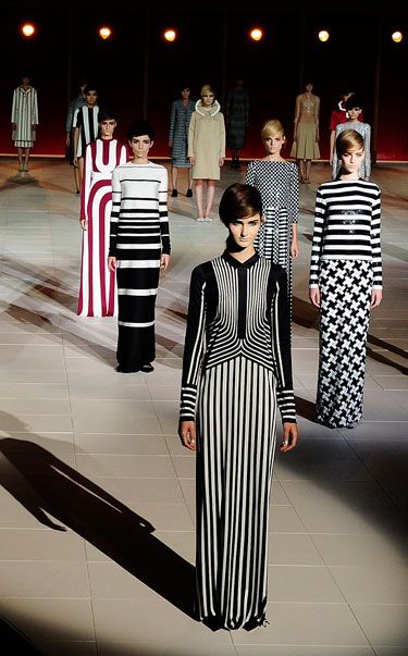 Marc Jacobs Spring 2013 Striped Dresses, Mode Pop, Fashion Articles, Dior Couture, Churidar, Looks Style, Mode Inspiration, Mode Style, A Group