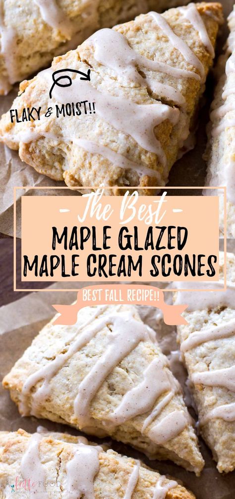 Maple Syrup Donut, Honey Cinnamon Scones, Maple Glazed Scones, Maple Cinnamon Scones, Easy Maple Recipes, Maple Scones Recipe Easy, Cinnamon Maple Syrup Recipe, Maple Scones Pioneer Woman, Vermont Maple Syrup Recipes