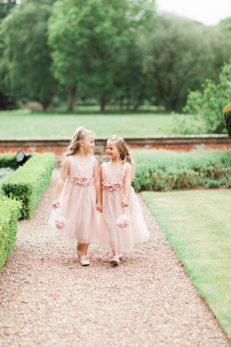 pink flower girl dresses Asos Bridesmaid Dress, Fire Hall, Pink Flower Girl Dresses, White Flower Girl Dresses, Wedding Flower Girl Dresses, Girls Pink Dress, Pink Wedding Flowers, Blush Pink Weddings, Rock My Wedding