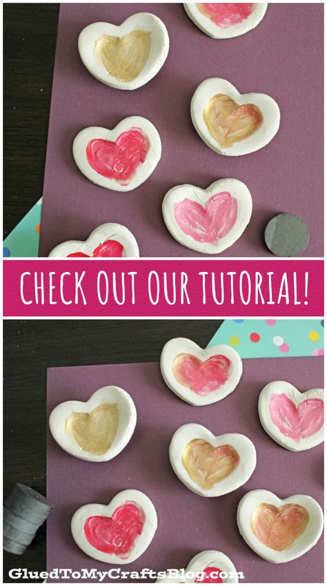 Get ready to help your kids make some sweet memories with this heart-warming DIY craft project! Create thumbprint heart magnets that will stay close to your heart forever 💕 #craftprojectideas #diywithkids #familyfun Valentine Fingerprint Crafts For Kids, Thumbprint Magnets Valentines Day, Fingerprint Heart Craft, Diy Valentines For Prek, Thumbprint Heart Magnets, Thumbprint Heart Craft, Heart Craft Preschoolers, Valentines Diy Kids Gifts, Wooden Hearts Crafts Ideas For Kids