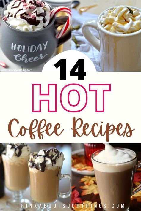 Hot Coffee Recipes, Milk Frother Recipes, Frother Recipes, Fun Coffee Recipes, Breakfast Beverages, Flavored Coffee Recipes, Instant Coffee Recipes, Diy Coffee Drinks, Easy Coffee Drinks