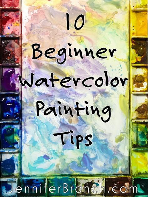 Watercolor Painting Lessons Beginner Watercolor Painting, Watercolor Painting Tips, Portraits Watercolor, Beginners Watercolor, Beginner Watercolor, Trees Watercolor, Ideas Watercolor, Painting Indian, Painting Lesson