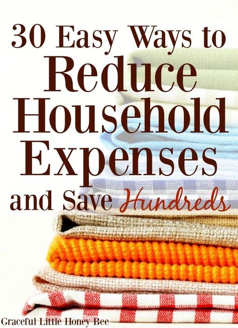 30 Easy Ways to Reduce Household Expenses and Save Hundreds Faire Son Budget, Household Expenses, Money Frugal, Best Money Saving Tips, Living On A Budget, Changing Habits, Budget Saving, Frugal Living Tips, Frugal Tips