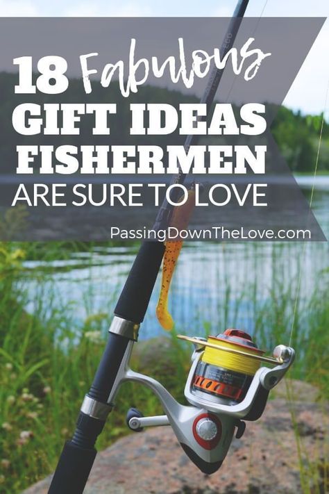 The fishermen on your list are sure to love any of these fishing gifts. There are items here that would make perfect gifts for a fisherman of any type.  #gifts #fishermen Ldr Gifts For Him, Bday Gifts For Him, Surprise Gifts For Him, Special Gifts For Him, Thoughtful Gifts For Him, Romantic Gifts For Him, Birthday Ideas For Her, Diy Gifts For Him, Fisherman Gifts