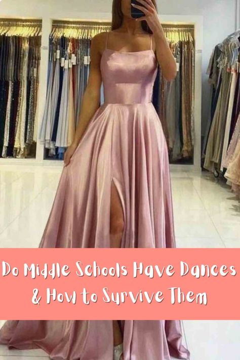 Do Middle Schools Have Dances & How to Survive Them - momma teen Middle School Dance Dresses Formal, Jr High Dance Dresses, Middle School Dance Dresses 7th Grade, Middle School Dance Dress Ideas, Formal Teen Dresses, Middle School Dance Dresses 8th, High School Dance Outfits, Dance Hairstyles Short Hair, 8th Grade Dance Dresses Middle School Formal