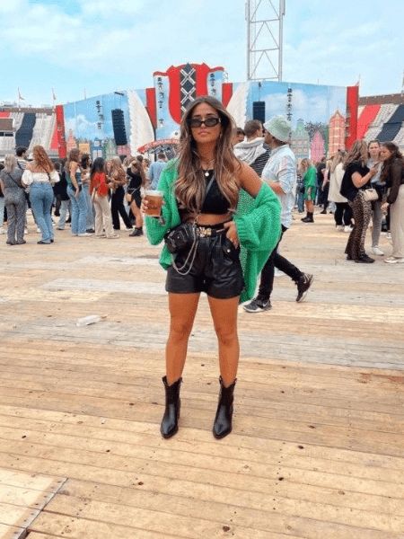 rock concert outfits Suenos Festival Outfits, Cowgirls Outfits, Cold Festival Outfit, Look Lollapalooza, Electro Festival Outfit, Rock Festival Outfit, Casual Festival Outfit, Mode Coachella, Look Da Festival