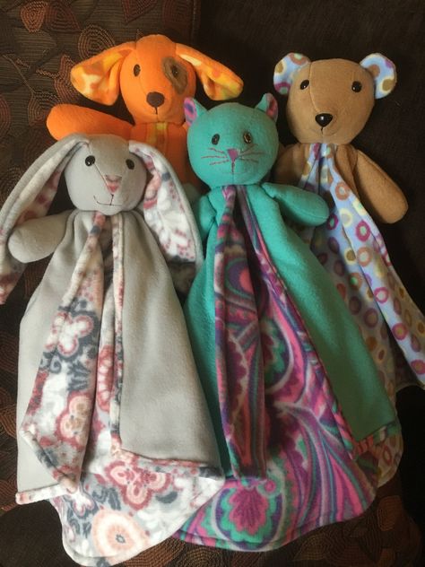 Lovey Sewing Pattern, Kids Care Package, Lovey Blanket Pattern, Sock Animals Patterns, Comforter Blanket, Bunny Blanket, Lovey Pattern, Cuddle Blanket, Baby Security Blanket