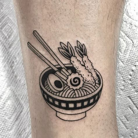 Ramen! By @squids.ink ++ Simon will be starting with us August 1st. Email him direct to set up an appointment #blackiristattoo Squid Tattoo, Iris Tattoo, Food Tattoos, Best Tattoos For Women, Doodle Tattoo, August 1st, Meaningful Tattoos, Tattoo You, Thigh Tattoo