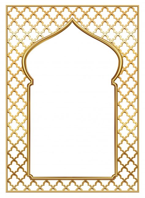 Cadre Arc Vintage Oriental Doré Vecteur ... | Premium Vector #Freepik #vector #or #ornement #diplome #arabe Molde, Gold Texture Background, Gold Foil Background, Arch Frame, Gold Foil Texture, Confetti Background, Baroque Frames, Gold Ornament, Arabic Pattern