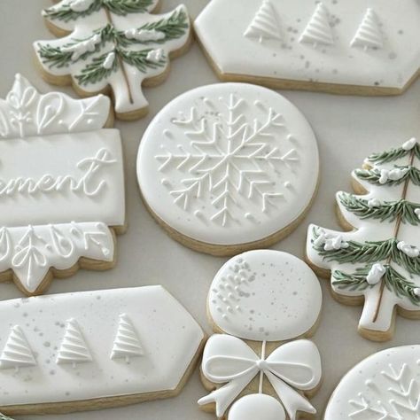 Sweet Adelaide’s on Instagram: "First cookies of 2024 is this cute Winter Wonderland set." Winter Cookies Aesthetic, Winter Wonderland Cookies Decorated, Winter Theme Cookies, Winter Cookies Royal Icing, Winter Onederland Cookies Boy, Winter Themed Cookies, White Christmas Cookies Decorated, Winter Decorated Cookies, White Cookies Decorated