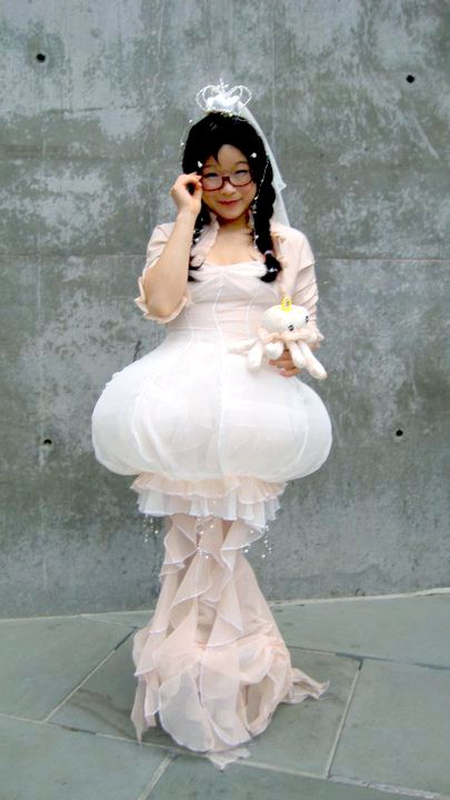 Tsukimi Kurashita cosplay, from Kuragehime (Princess Jellyfish) Costume Meduse, Jellyfish Costume, Princess Jellyfish, Fish Dress, Arte Inspo, Stil Inspiration, Amazing Cosplay, Maquillage Halloween, Cute Cosplay