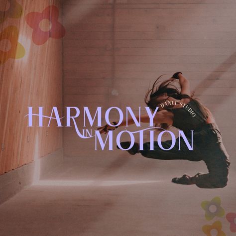 Harmony In Motion is a dance studio that required a logo and merch design, plus any extras! Super fun brief this week from  #thebriefclub Dance Studio Branding, Dance Logo, Dance Crew, Motion Logo, Merch Design, Dance Studio, Creative Branding, Logo Design Inspiration, A Logo