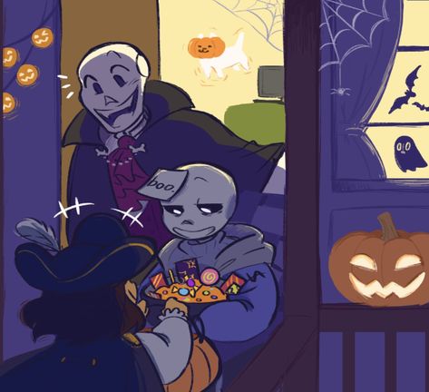 Undertale Halloween, Undertale Comic Funny, Undertale Cute, Undertale Drawings, Halloween Icons, Undertale Art, Undertale Fanart, Undertale Comic, Undertale Au