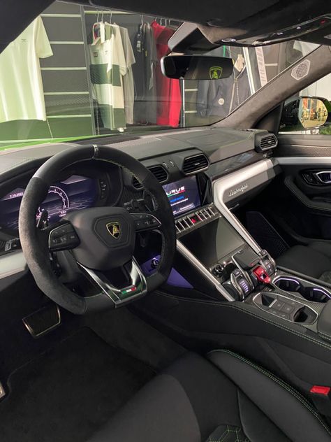 Lamborghini Urus Interior Aesthetic, Lamborghini Urus Interior Black, Custom Lamborghini Urus, Lambo Urus Interior, Lambo Urus Wallpaper, Lambo Interior, Lamborghini Urus Inside, Lamborghini Urus Aesthetic, Black Lamborghini Urus