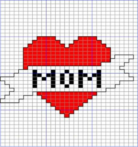 Graph Drawing, Cross Stitch Tattoo, Duplicate Stitch, Pattern Tattoos, Organizator Grafic, Modele Pixel Art, Piskel Art, Mom Tattoo Designs, Graph Paper Drawings