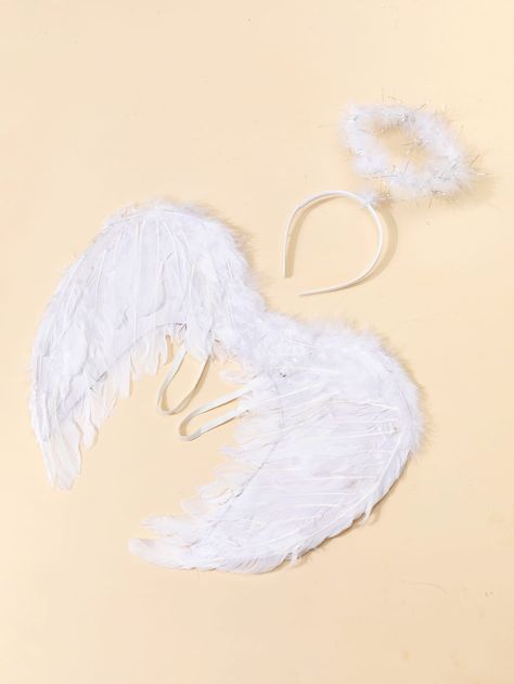 White Wings Costume, Cupid Costume, Angel Wings Costume, Angel Costume, Feather Wings, Turkey Feathers, Wings Costume, White Wings, Lace Panelled