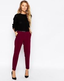 Maroon Pants, Burgundy Pants, Business Chic, Women Business, Professional Attire, Work Wardrobe, Professional Outfits, Business Casual Outfits, Work Attire