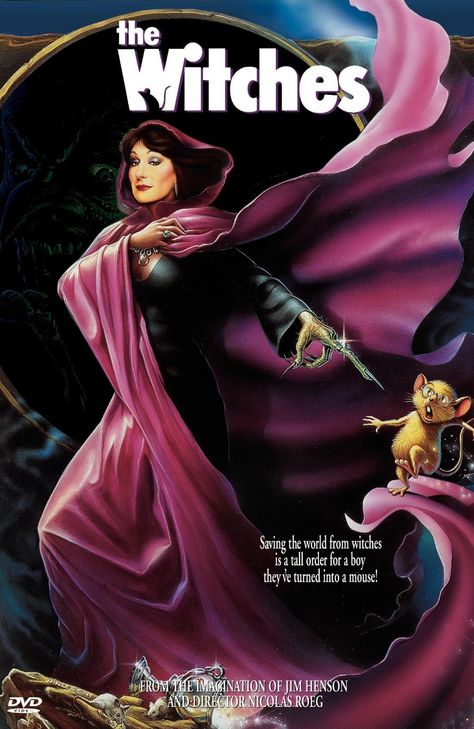 √ The Witches - Poster The Witches Movie, Witches Movie, The Witches 1990, The Witch Movie, Halloween Films, Best Halloween Movies, Anjelica Huston, The Witches, Kid Movies