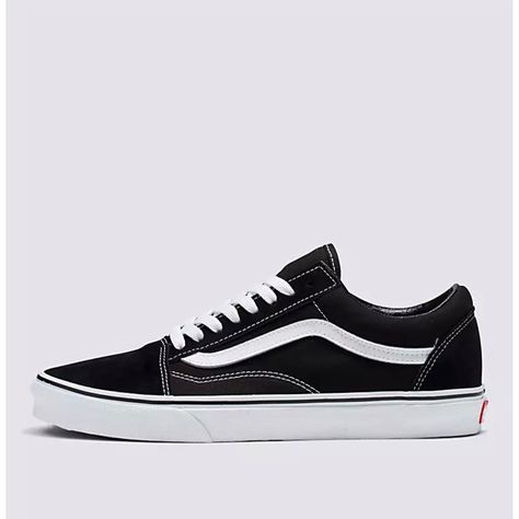 Brand New No Box Vans Old Skool In B&W Retails $70+Tax Non Smoking Home No Pets Womens 9.5/ Mens 8 Vans Classic Old Skool, Skater Shoes, Old Skool Black, Vans Black And White, White Vans, Black Vans, Vans Black, Classic Shoes, Mens Vans