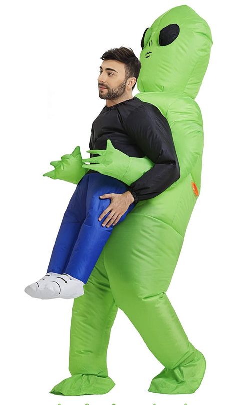 Inflatable Halloween Costumes, Inflatable Alien, Alien Halloween Costume, Alien Halloween, Alien Costume, Cowboy Costume, Inflatable Costumes, Costumes For Teens, Dinosaur Costume