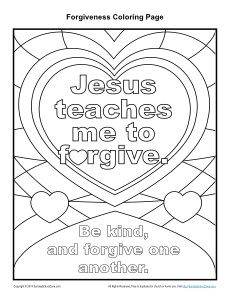 Jesus Teaches Me to Forgive Coloring Page Sunday School Projects, Jesus Coloring Pages, Sunday School Coloring Pages, Bible Verse Coloring, Sunday School Crafts For Kids, Preschool Bible, School Coloring Pages, Bible School Crafts, Bible Crafts For Kids