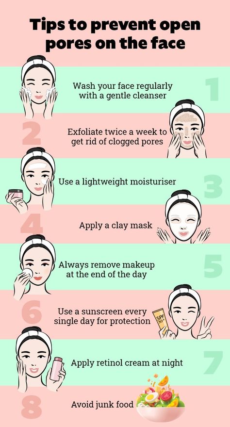 Tips to prevent open pores on the face Open Pores On Face, Pores On Face, Derma Fillers, Oil Cleansing Method, Skincare Habits, Eye Wrinkles, Face Tips, Open Pores, Good Skin Tips