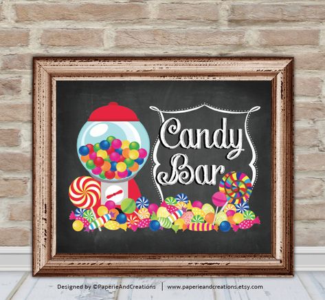 Candy Bar Birthday Party, Dessert Bar Ideas, Farm Baby Shower Theme, Bar Birthday Party, Love Is Sweet Sign, Candy Corner, Sweets Party, Candy Bar Sign, Parade Ideas