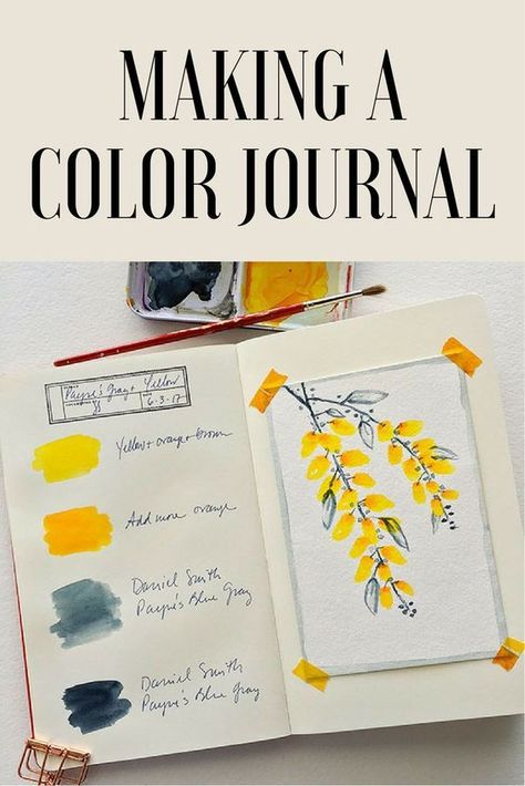 Color Journal, Kunstjournal Inspiration, Cloth Paper Scissors, Frida Art, Watercolor Art Journal, Coloring Journal, Unique Journals, Watercolor Journal, Art Journal Techniques