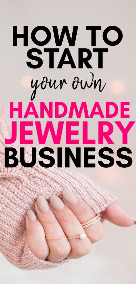 Jewellery Making Tutorials, Selling Jewelry Online, Starting An Etsy Business, Handmade Jewelry Business, Jewelry Making Business, Selling Handmade Items, Hobbies That Make Money, Money Making Crafts, Etsy Business