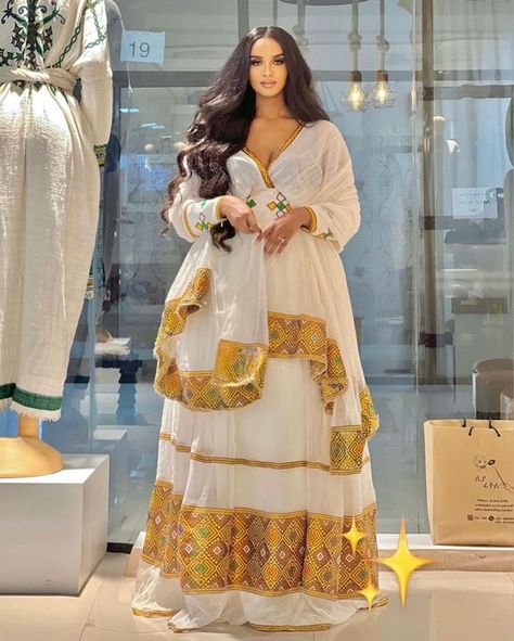 Habesha Dress Ethiopia, Habesha Wedding Dress 2022, Ethiopian Traditional Dress Ethiopian Clothing, Eritrean Clothing, Ethiopian Wedding Dress, Eritrean Dress, Cultural Dress, Ethiopian Wedding, Ethiopian Clothing