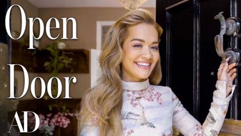 Inside Rita Ora's Victorian-Era Sanctuary on video.architecturaldigest.com Rita Ora House, Dream Environment, Cooking Christmas, Victorian Era Homes, Beautiful Rooms, Open Door, Interior Design Diy, Rita Ora, Dream House Plans