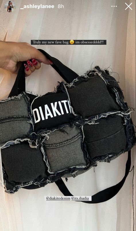 Reworked Bag, Diy Dye Clothes, Summer Outfits Baddie, Denim Diy Clothes, Diy Dye, Outfits Baddie, Denim Bag Diy, Diy Bag Designs, Denim Projects