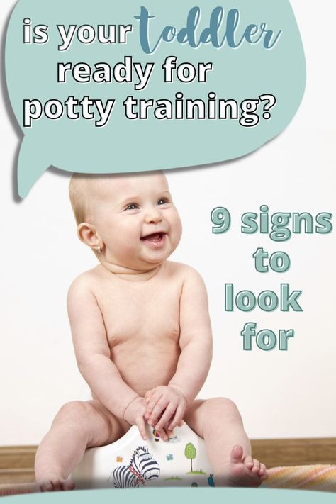 How can you tell when your toddler is ready to potty train? Here are 9 signs your child is ready to start potty training. Toilet training tips for parenting toddlers. Early Potty Training, Best Potty, Potty Training Girls, Potty Training Seats, Baby Parenting, Potty Chart, Potty Training Boys, Toddler Potty Training, Starting Potty Training