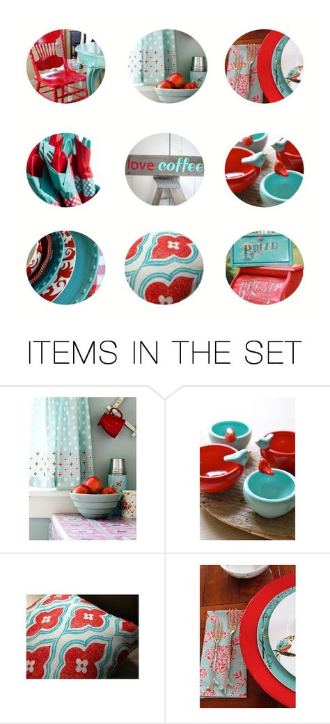 Red And Turquoise Kitchen, Red And Teal Kitchen, Pioneer Woman Kitchen Decor, Turquoise Kitchen, Teal Kitchen, Pioneer Woman Kitchen, Red And Turquoise, Camper Decor, Red Kitchen