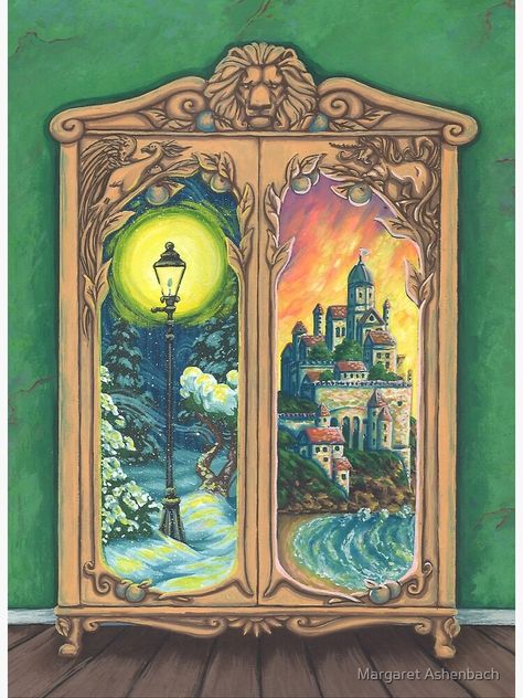 "Into Narnia" Art Print by MargaretS | Redbubble Lion Witch Wardrobe, Illustration Board, Chronicles Of Narnia, White Mat, Natural Frame, Narnia, Watercolor Paper, Sale Poster, Art Inspo