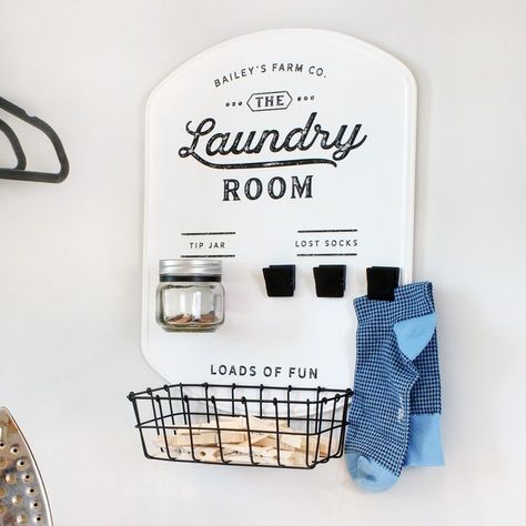 #storage Lost Socks Basket, Decor Baskets, Laundry Room Sign, Laundry Room Wall Decor, Lost Socks, Tip Jar, Tip Jars, Laundry Room Signs, Laundry Decor