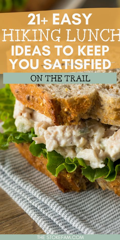 Trail Lunch Ideas, Easy Hiking Meals, Hiking Recipes, Easy Hiking Food, Hiking Food Lunches, Snacks For Hiking, Easy Hiking Lunches, Vegetarian Hiking Meals, Day Hike Food Ideas