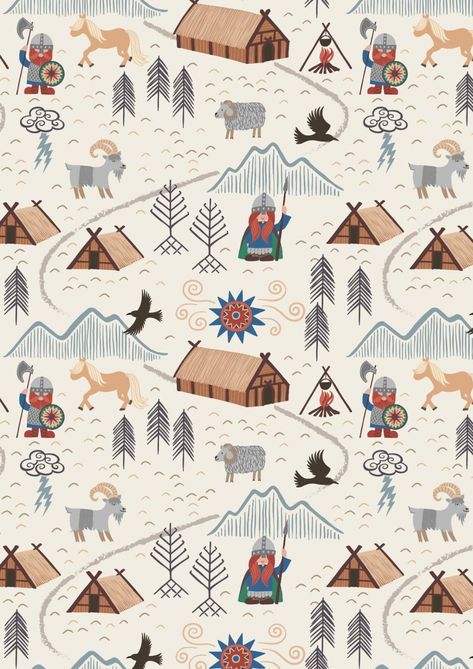 Viking Baby Nursery, Viking Nursery, Viking Ship Museum, Adventure Quilt, Minecraft Fabric, Janome Embroidery Machine, Viking Baby, Peter Rabbit Fabric, Harry Potter Fabric