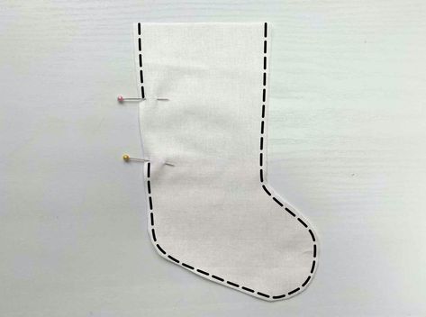 Mini Christmas stocking FREE pattern. Easy sewing tutorial. - SwanFamilyPatterns Mini Christmas Stockings Pattern, Mini Stocking Ideas, Mini Christmas Stocking Ideas, Mini Christmas Stocking Pattern Free, Small Christmas Stocking Pattern Free, Free Christmas Stocking Pattern, Mini Christmas Stocking Pattern, Mini Stocking Pattern, Stocking Sewing Pattern