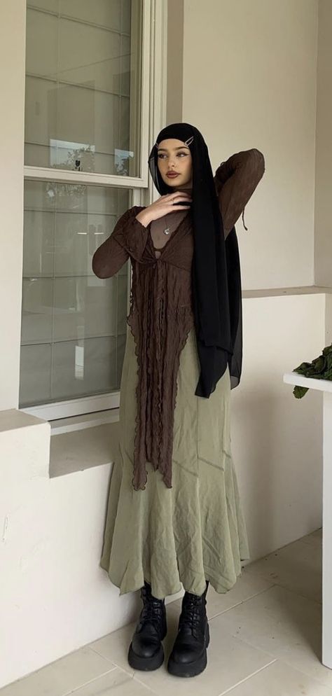 Fairycore Outfit, Modest Casual Outfits, Downtown Outfits, Hijabi Fashion Casual, Hijabi Style, Hijabi Outfits Casual, Modest Wear, Hijab Fashion Inspiration, Hijabi Fashion