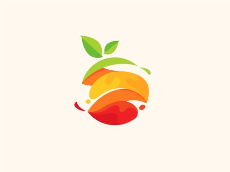 Fresh Fruit Logo Design Produce Logo, Nutrition Logo Ideas, Fruit Logo Design Ideas, Fresh Logo Design, Fruit Logo Design, Juice Logo, Food Logo Design Inspiration, Nutrition Logo, Fresh Logo